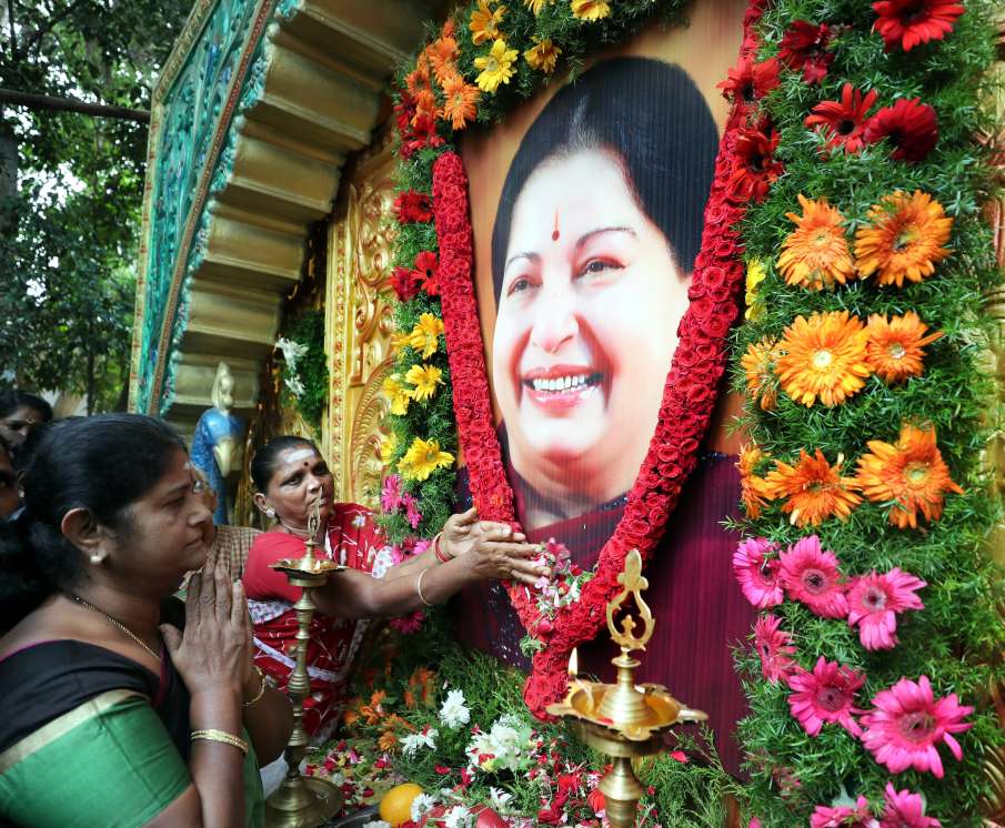 death anniversary of tamilnadu ex cm jayalalithaa death anniversary of tamilnadu ex cm jayalalithaa- India TV Hindi
