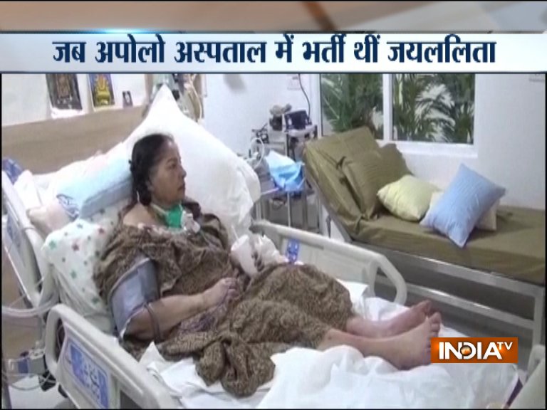 Jayalalithaa-Hospital-Video Jayalalithaa-Hospital-Video- India TV Hindi