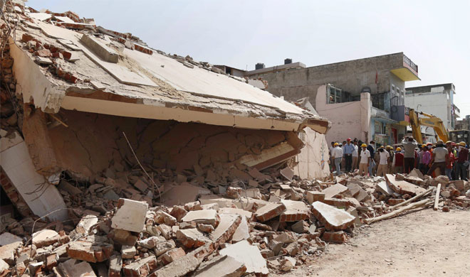 Ajmer cylinder explosion | PTI Photo Ajmer cylinder explosion | PTI Photo- India TV Hindi