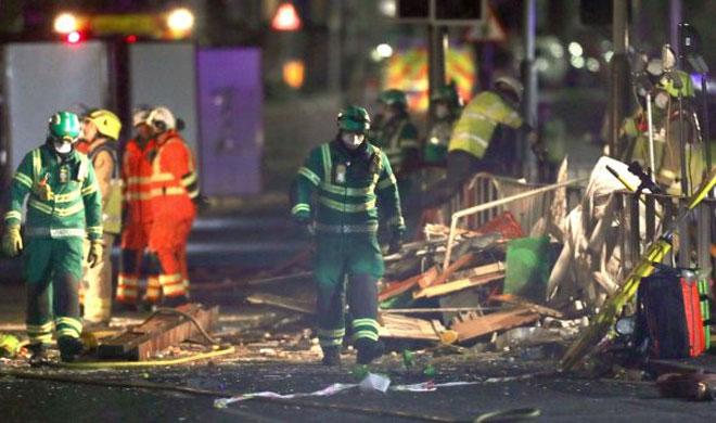 Blast destroys shop and home in Leicester leaving 4 dead | AP Photo Blast destroys shop and home in Leicester leaving 4 dead | AP Photo- India TV Hindi