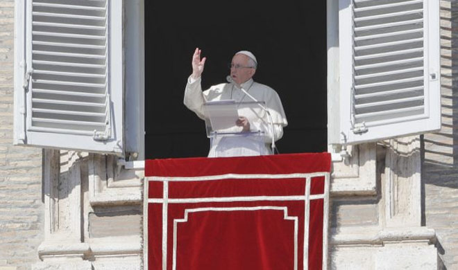 Pope Francis demands immediate end to 'inhuman' violence in Syria | AP Photo Pope Francis demands immediate end to 'inhuman' violence in Syria | AP Photo- India TV Hindi