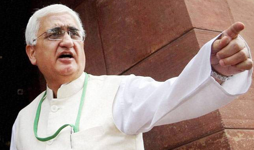 Congress has Muslim blood stain on its hand, says Salman Khurshid Congress has Muslim blood stain on its hand, says Salman Khurshid- India TV Hindi