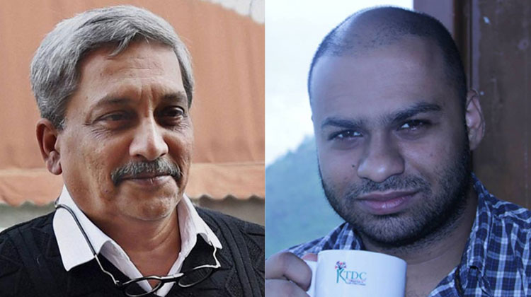 Manohar Parrikar and Kenneth Silveira | PTI/Facebook Manohar Parrikar and Kenneth Silveira | PTI/Facebook- India TV Hindi