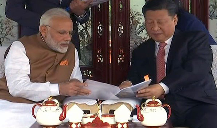 PM Modi hails 'fruitful talks' with Chinese President Xi Jinping PM Modi hails 'fruitful talks' with Chinese President Xi Jinping- India TV Hindi