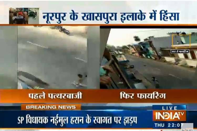 Noorpur voilence Noorpur voilence- India TV Hindi