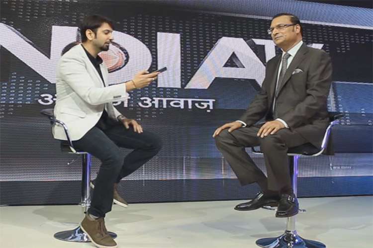 Rajat Sharma Interview Rajat Sharma Interview- India TV Hindi