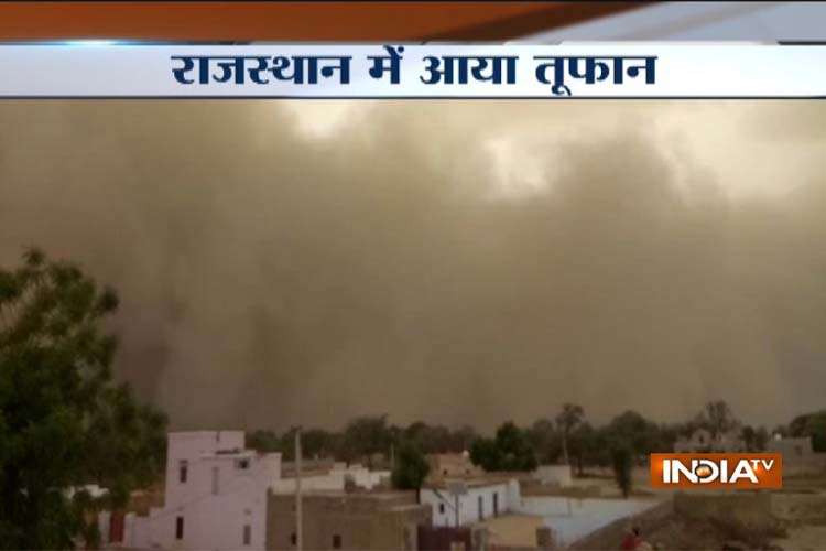 Rajsthan bikaner storm pic Rajsthan bikaner storm pic- India TV Hindi