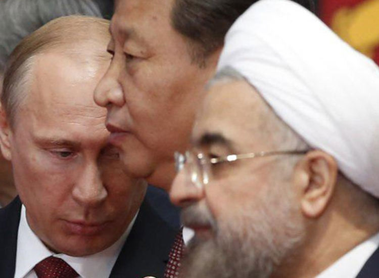 Iranian President meets with his Chinese and Russian... Iranian President meets with his Chinese and Russian...- India TV Hindi