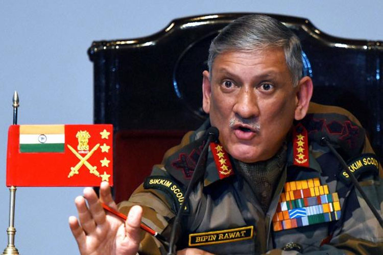 Indian Army operating with people friendly rules of engagement, says General Bipin Rawat | PTI Indian Army operating with people friendly rules of engagement, says General Bipin Rawat | PTI- India TV Hindi