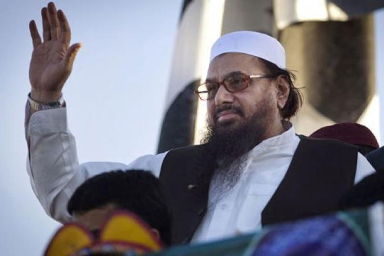 Pakistan: Hafiz Saeed leads Eid prayers in Lahore despite ban on his outfit | AP File Pakistan: Hafiz Saeed leads Eid prayers in Lahore despite ban on his outfit | AP File- India TV Hindi