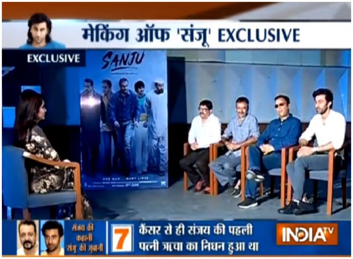 Exclusive: संजू पर राजकुमार हिरानी और रणबीर कपूर का इंटरव्यू Exclusive: संजू पर राजकुमार हिरानी और रणबीर कपूर का इंटरव्यू- India TV Hindi