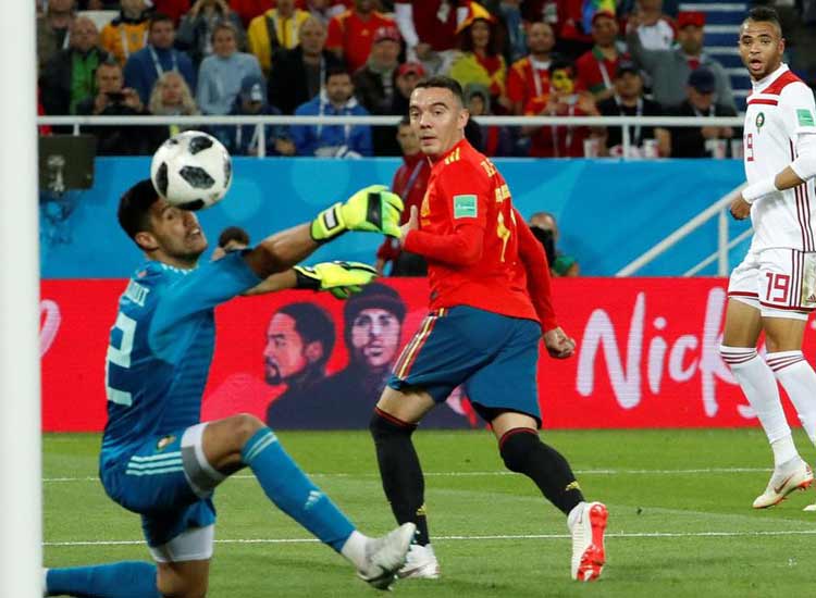 Spain claim dramatic draw against Morocco Spain claim dramatic draw against Morocco- India TV Hindi