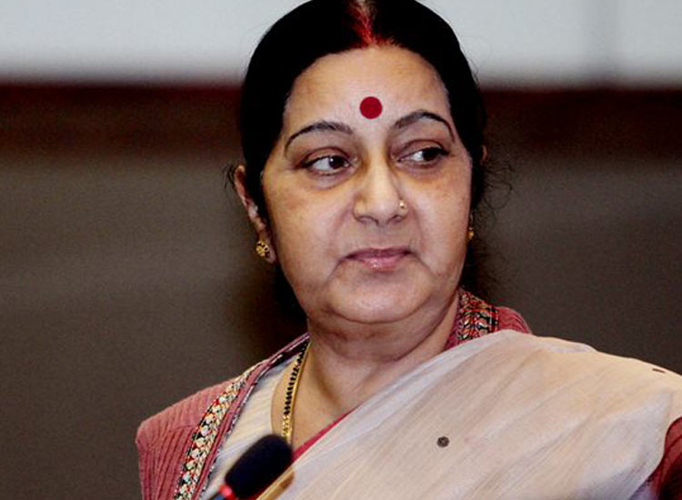 Sushma Swaraj reached Luxembourg in the third phase of a... Sushma Swaraj reached Luxembourg in the third phase of a...- India TV Hindi
