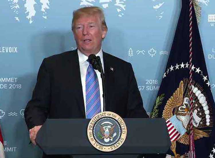 Trump calls the American media the biggest enemy of the... Trump calls the American media the biggest enemy of the...- India TV Hindi