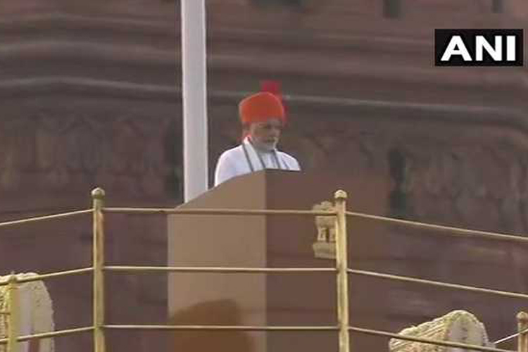 Independence day 2018: कश्मीर समस्या का समाधान गोलियों से नहीं किया जा सकता: मोदी Independence day 2018: कश्मीर समस्या का समाधान गोलियों से नहीं किया जा सकता: मोदी- India TV Hindi