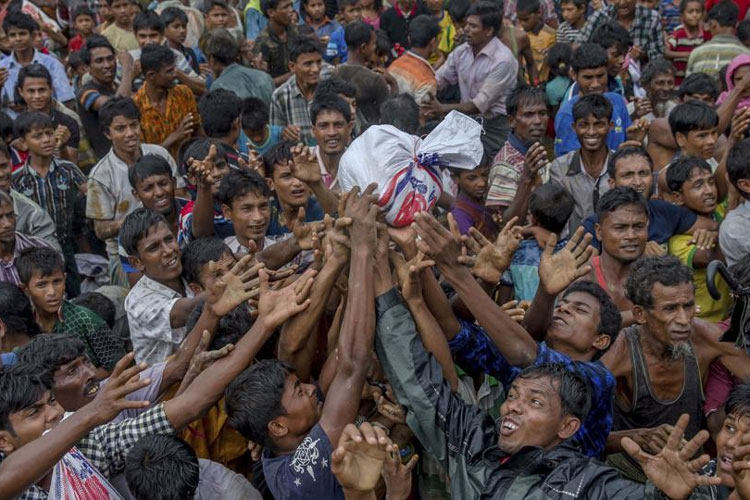 Rohingya must be moved to safer areas in Cox's Bazar, says HRW | AP Representational Rohingya must be moved to safer areas in Cox's Bazar, says HRW | AP Representational- India TV Hindi