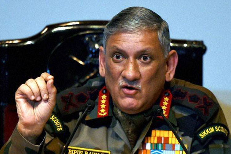Time to reply to Pakistan in same coin, it must feel same pain, says General Bipin Rawat | PTI Time to reply to Pakistan in same coin, it must feel same pain, says General Bipin Rawat | PTI- India TV Hindi