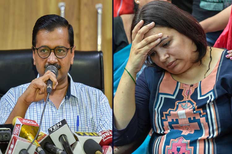 Vivek Tiwari case: Kejriwal speaks to his wife, slams... Vivek Tiwari case: Kejriwal speaks to his wife, slams...- India TV Hindi