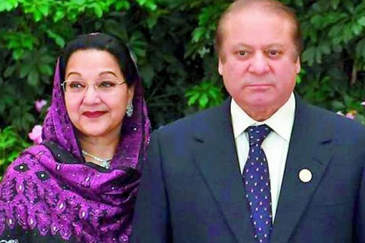 Kulsoom Nawaz and Nawaz Sharif | AP Kulsoom Nawaz and Nawaz Sharif | AP- India TV Hindi