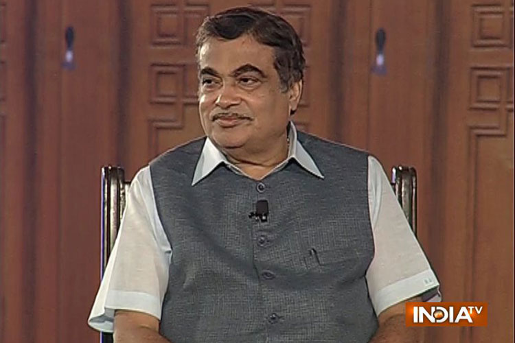 Nitin Gadkari in Aap Ki Adalat Nitin Gadkari in Aap Ki Adalat- India TV Hindi