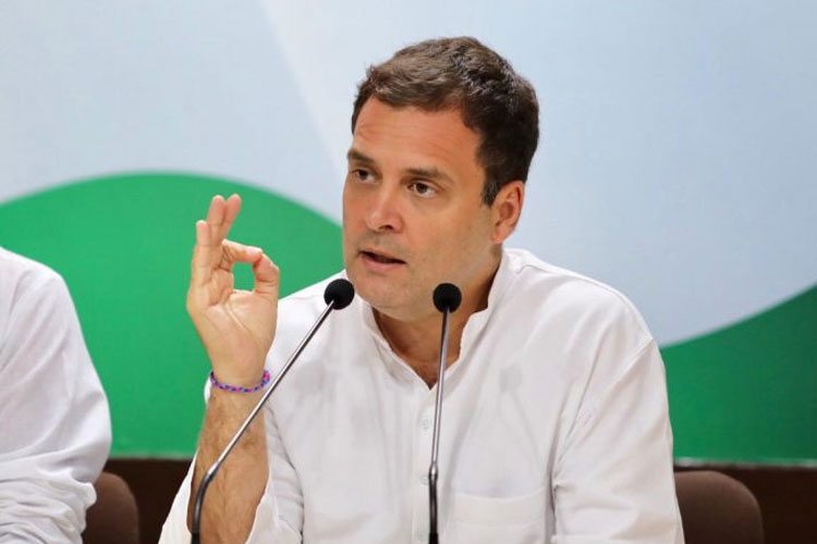 Rafale Deal: PM Modi must clarify on allegations by former French President Hollande, says Rahul Gan Rafale Deal: PM Modi must clarify on allegations by former French President Hollande, says Rahul Gan- India TV Hindi