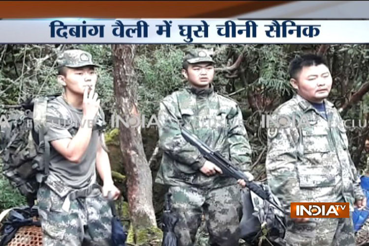 Chinese troops enters Indian side in Arunachal Pradesh Chinese troops enters Indian side in Arunachal Pradesh- India TV Hindi