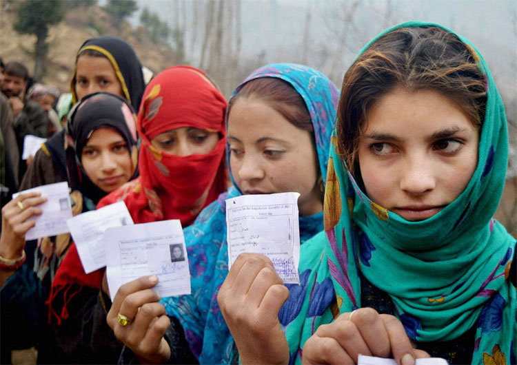 Jammu and Kashmir panchayat polls | PTI File Jammu and Kashmir panchayat polls | PTI File- India TV Hindi