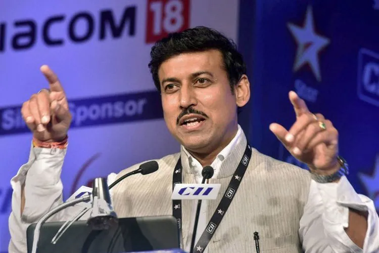 It is good time to showcase all indian sports in international level Rajywardhan Singh Rathore It is good time to showcase all indian sports in international level Rajywardhan Singh Rathore- India TV Hindi