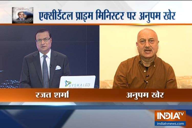 The Accidental Prime Minister, Anupam kher The Accidental Prime Minister, Anupam kher- India TV Hindi