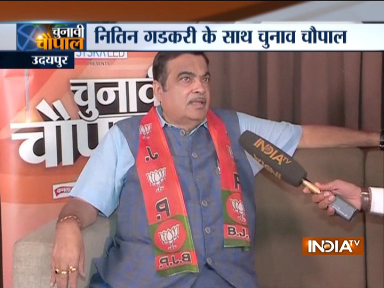 Nitin Gadkari Exclusive on India TV Nitin Gadkari Exclusive on India TV- India TV Hindi