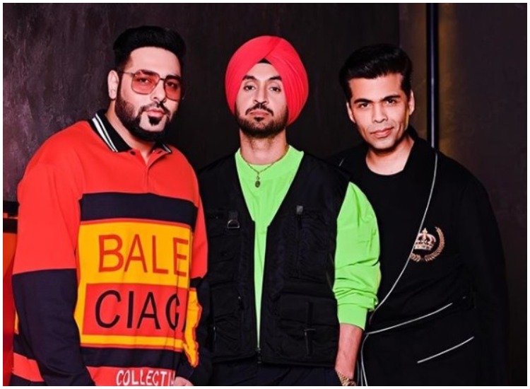 diljit, badshah, karan johar diljit, badshah, karan johar- India TV Hindi