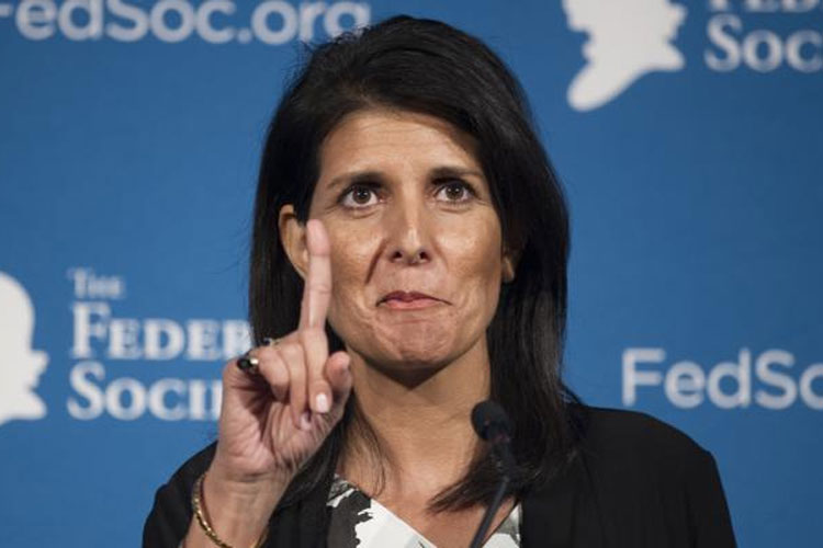 United States should not give even one dollar to Pakistan, says Nikki Haley | AP File United States should not give even one dollar to Pakistan, says Nikki Haley | AP File- India TV Hindi