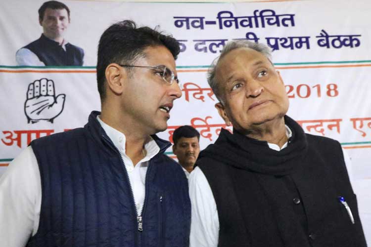 sachin pilot and ashok gehlot sachin pilot and ashok gehlot- India TV Hindi