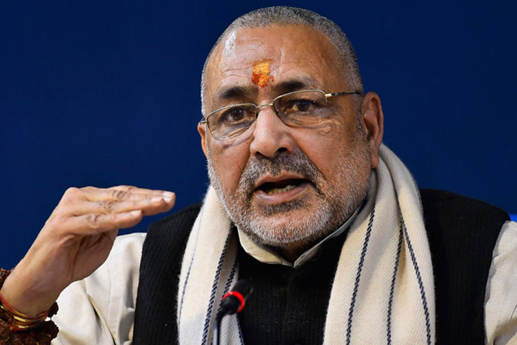 Patience of Hindus should not be tested, says Union minister Giriraj Singh | PTI File Patience of Hindus should not be tested, says Union minister Giriraj Singh | PTI File- India TV Hindi