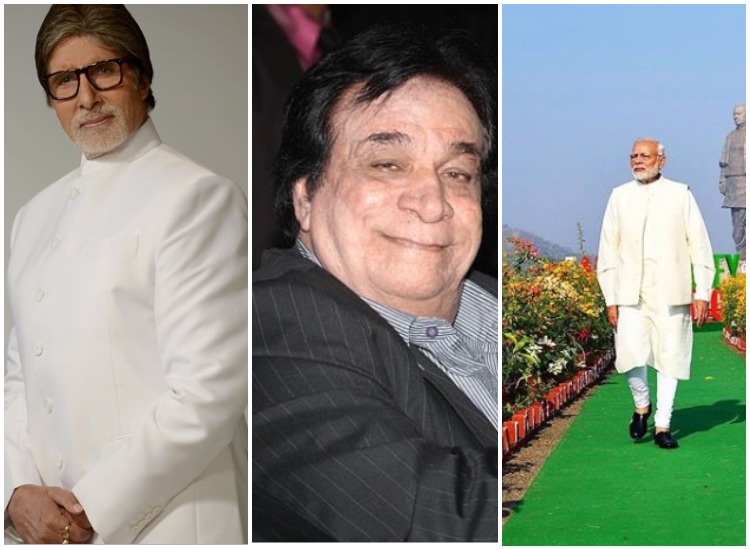 Kader khan, amitabh bachchan and PM Modi Kader khan, amitabh bachchan and PM Modi- India TV Hindi