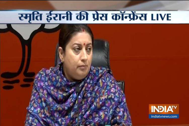 Smriti Irani Smriti Irani- India TV Hindi