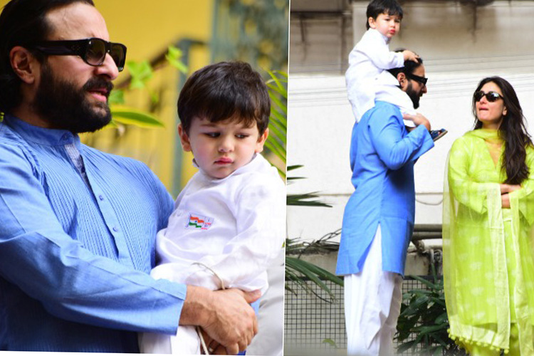 Kareena Kapoor Khan, Saif Ali Khan, Taimur Ali Khan... Kareena Kapoor Khan, Saif Ali Khan, Taimur Ali Khan...- India TV Hindi