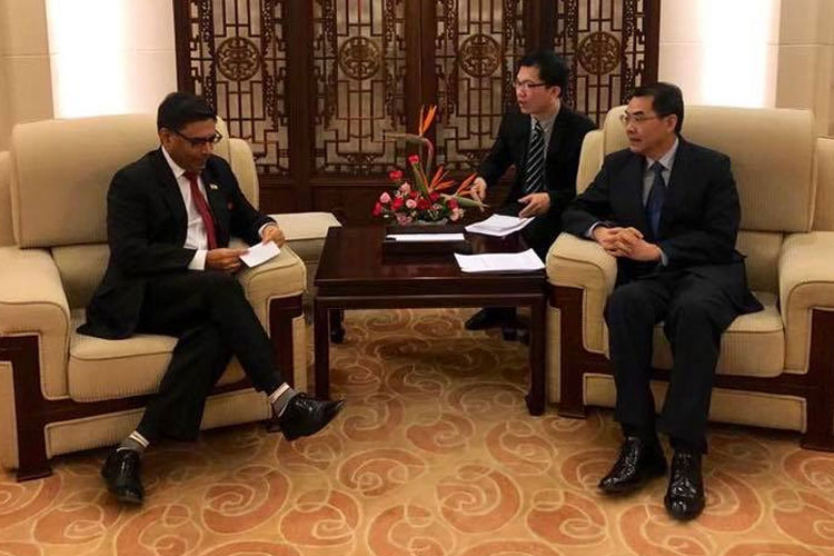 Vikram Misri takes charge as India's new envoy to China | Facebook Vikram Misri takes charge as India's new envoy to China | Facebook- India TV Hindi