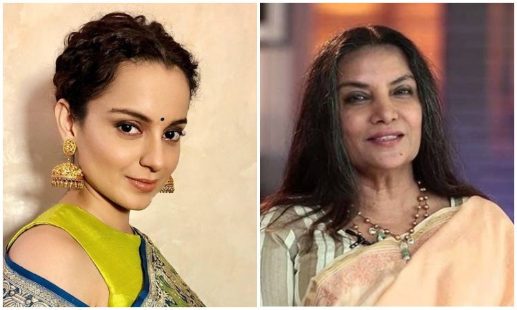 Shabana Azmi and kangana Ranaut Shabana Azmi and kangana Ranaut- India TV Hindi