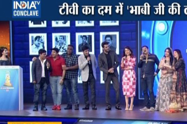 TV Ka Dum Bhabhi Ji Ghar Par Hai star cast talks about comedy shows TV Ka Dum Bhabhi Ji Ghar Par Hai star cast talks about comedy shows- India TV Hindi