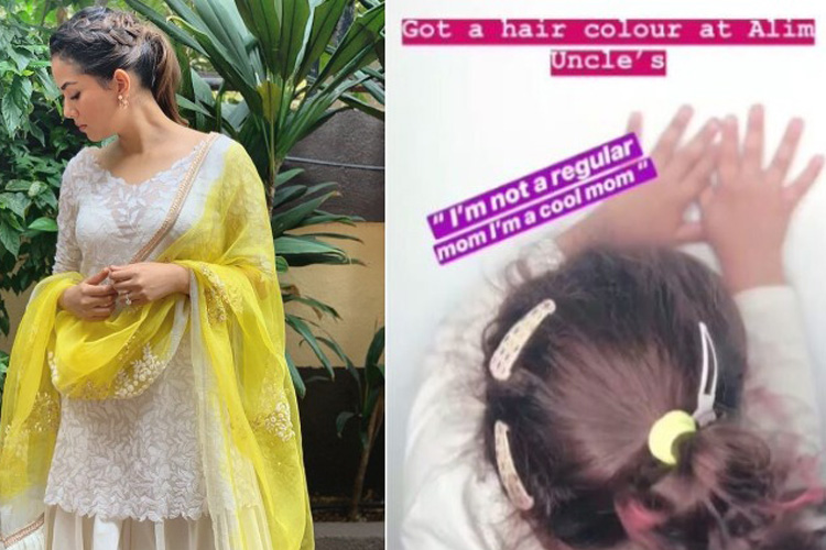 Mira Rajput reacts on trolls over colouring daughter Misha's hair Mira Rajput reacts on trolls over colouring daughter Misha's hair- India TV Hindi