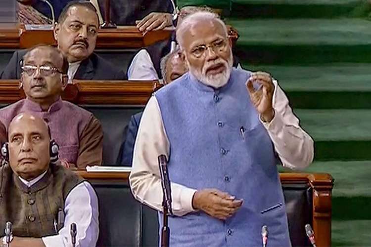 PM Narendra Modi Speech In Loksabha PM Narendra Modi Speech In Loksabha- India TV Hindi