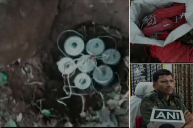 17 cane bombs, more than 200 detonators and grenade was... 17 cane bombs, more than 200 detonators and grenade was...- India TV Hindi