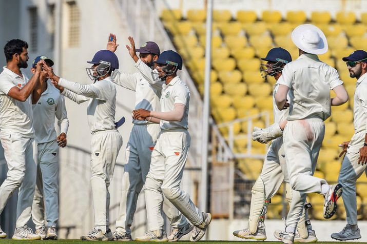 Vidarbha beat Saurashtra in final of Ranji Trophy Vidarbha beat Saurashtra in final of Ranji Trophy- India TV Hindi