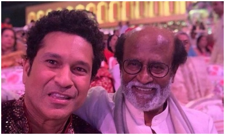 Sachin tendulkar and rajnikant Sachin tendulkar and rajnikant- India TV Hindi