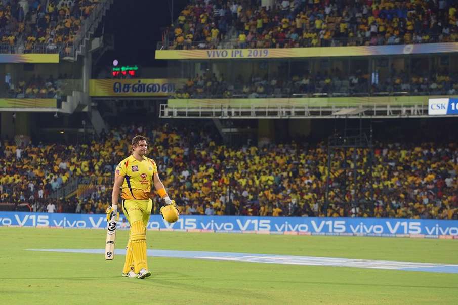 IPL 2019, CSK vs SRH Highlights: शेन वॉट्सन के 96 रनों के दम पर चेन्नई ने हैदराबाद को 6 विकेट से दी - India TV Hindi
