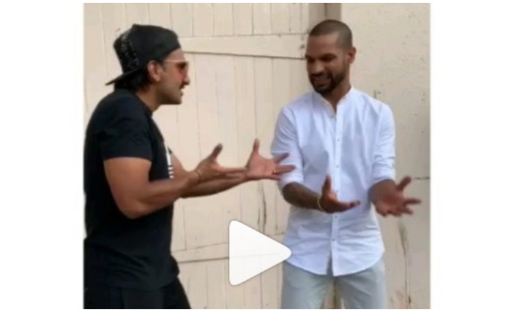 Ranveer singh and shikhar dhawan Ranveer singh and shikhar dhawan- India TV Hindi