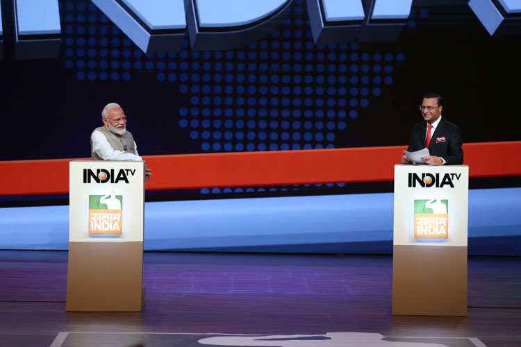 PM Modi latest interview with India TV chairman and... PM Modi latest interview with India TV chairman and...- India TV Hindi