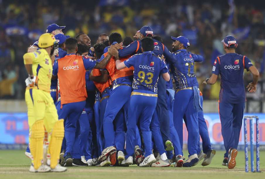 IPL 2019 Final: लसिथ मलिंगा ने आखिरी ओवर में पलटी बाजी, मुंबई रिकॉर्ड चौथी बार बनी विजेता IPL 2019 Final: लसिथ मलिंगा ने आखिरी ओवर में पलटी बाजी, मुंबई रिकॉर्ड चौथी बार बनी विजेता- India TV Hindi