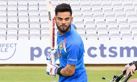 Before the World Cup 2019 Madam Tussaud unveiled Virat Kohli's wax statue at Lords Before the World Cup 2019 Madam Tussaud unveiled Virat Kohli's wax statue at Lords- India TV Hindi